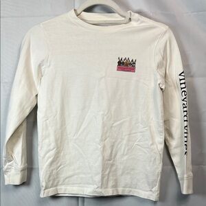 Instead Vine Martha’s Vineyard dogs with antlers long sleeve tee size small